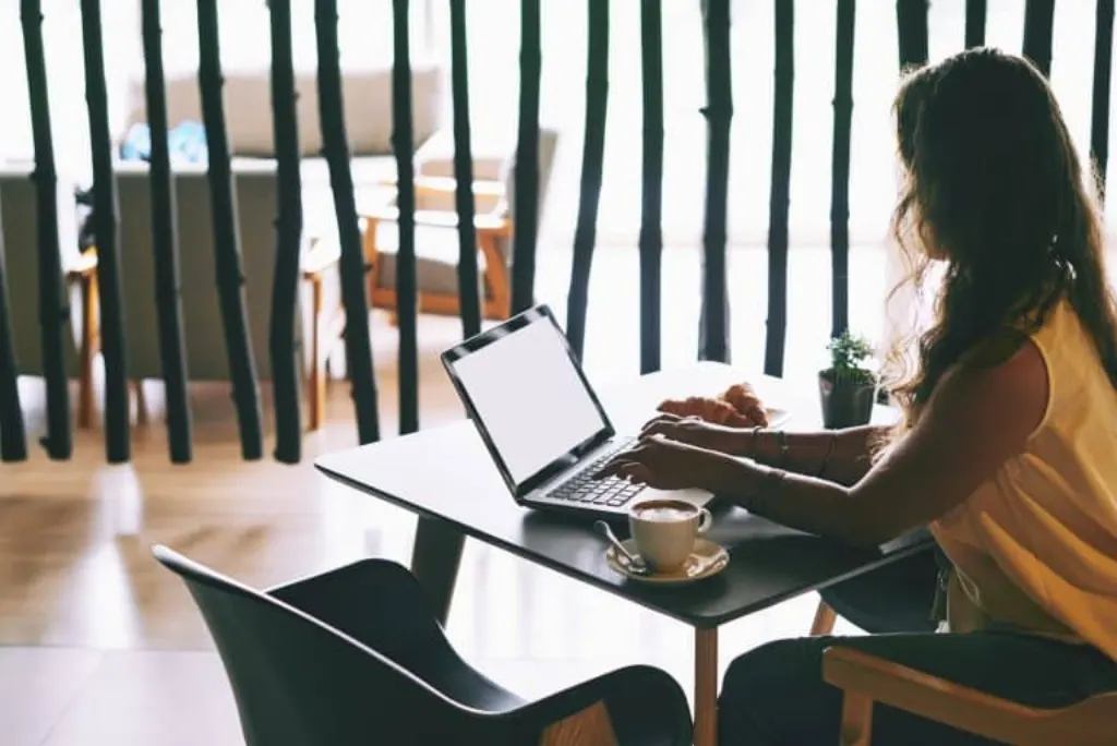 travailler cafe