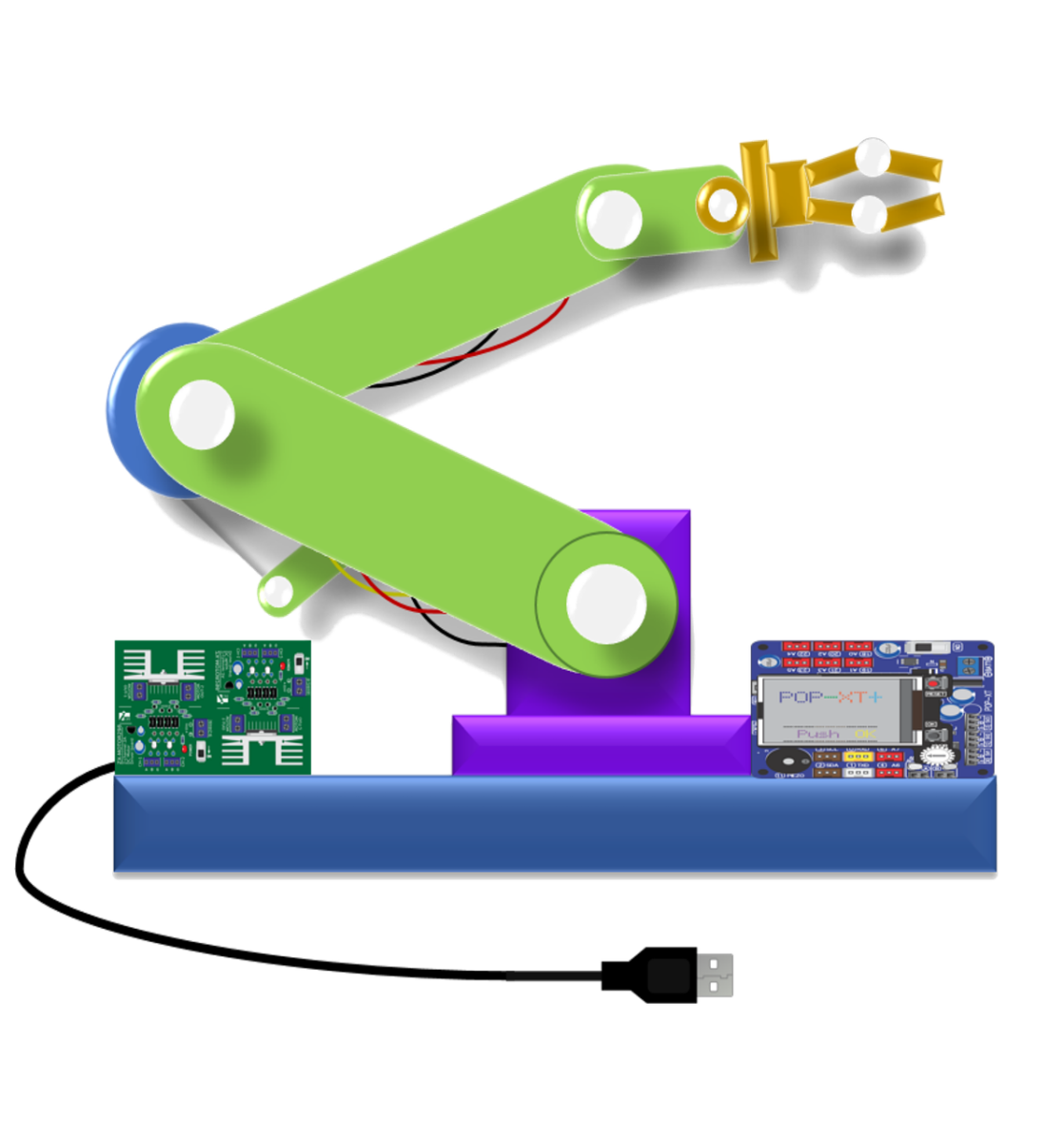 découvrez notre gamme de bras robotiques innovants, conçus pour automatiser vos processus industriels avec précision et efficacité.